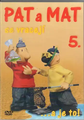 Pat a Mat 5 ( bazarové zboží ) plast DVD