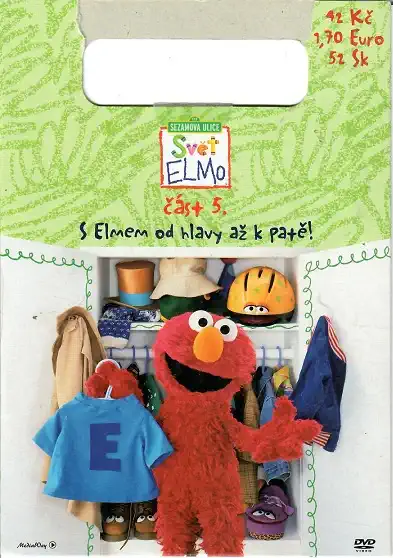 Svět Elmo část 5 ( bazarové zboží ) pošetka DVD