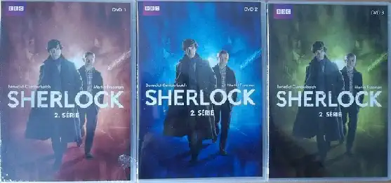 Kolekce Sherlock 2.série 3DVD