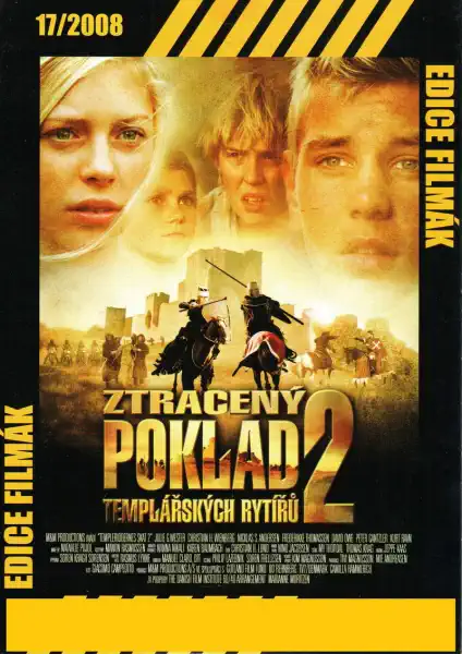 Ztracený poklad templářských rytířů 2 - DVD pošetka