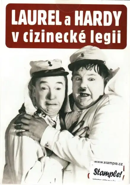 Laurel a Hardy v cizinecké legii - DVD pošetka 