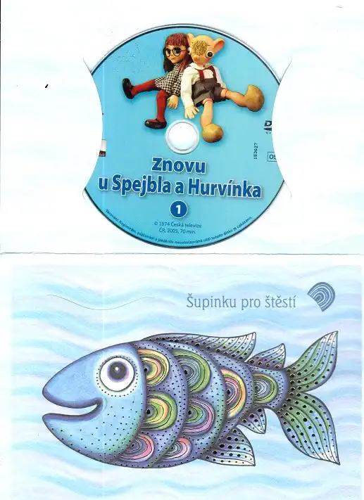 60 večerníčků - 26 - Znovu u Spejbla a Hurvínka 1 ( dárkový obal ) DVD