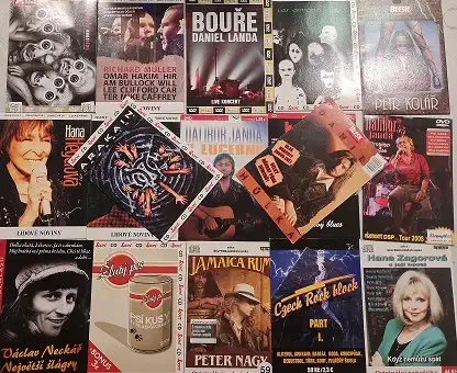 Kolekce česko-slovenský Rock & Pop ( 10CD+7DVD) 