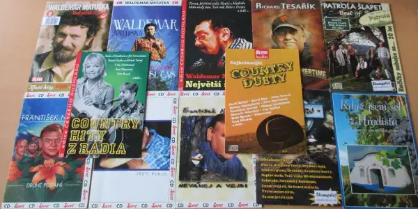 Kolekce Country & Folk ( 11CD+1DVD)