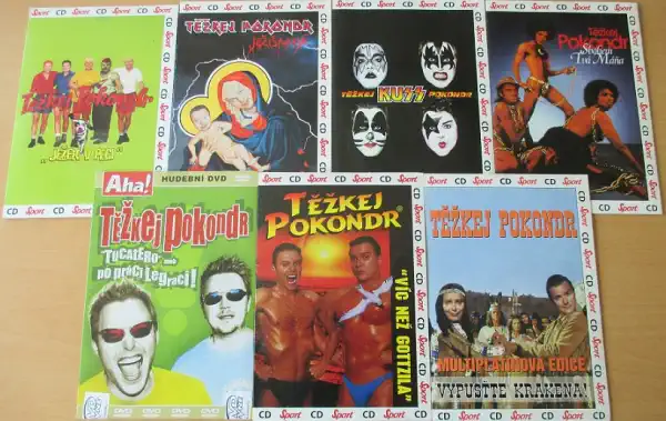 Kolekce Těžkej Pokondr (6CD+1DVD)