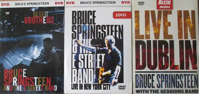 Kolekce Bruce Springsteen ( 4xDVD)