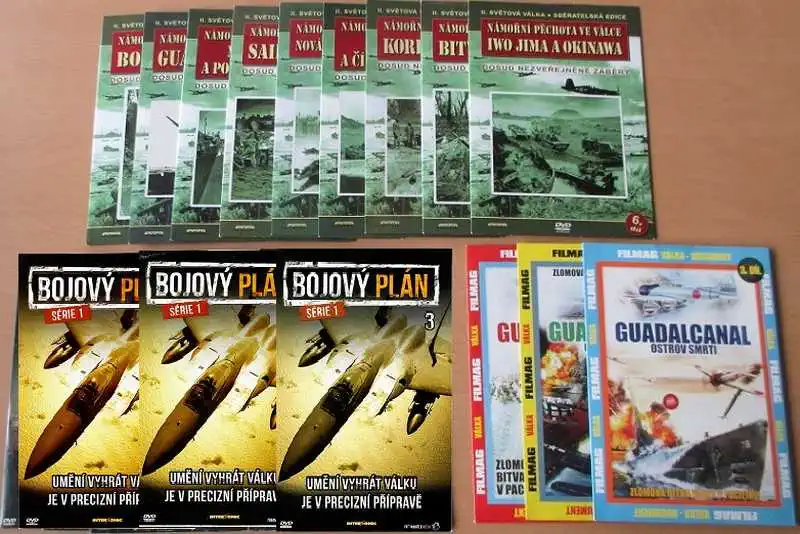 3 Válečné kolekce v 1 - 2. část (16 DVD)