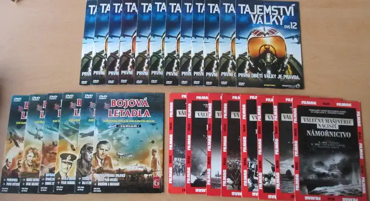 3 Válečné kolekce v 1 - 1. část (28 DVD)