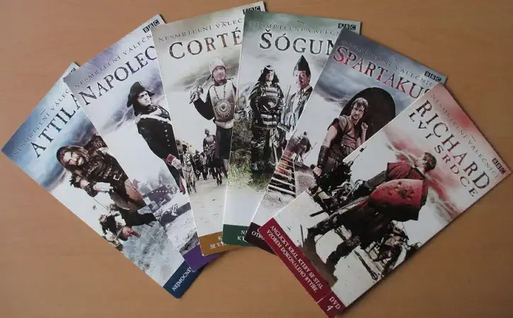 Kolekce Nesmrtelní válečníci - 6xDVD