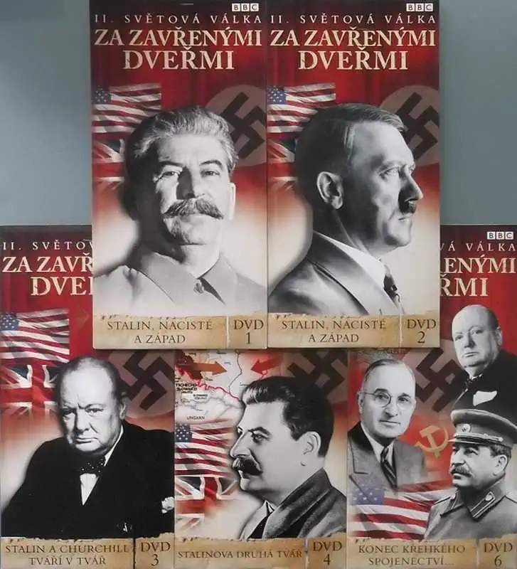 Kolekce Za zavřenými dveřmi II světová válka - 5DVD ( nekompletní )