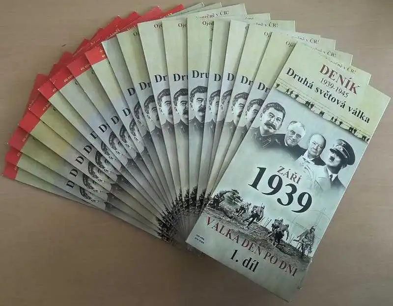 Kolekce Deník druhá světová válka - 26 DVD (nekompletní)