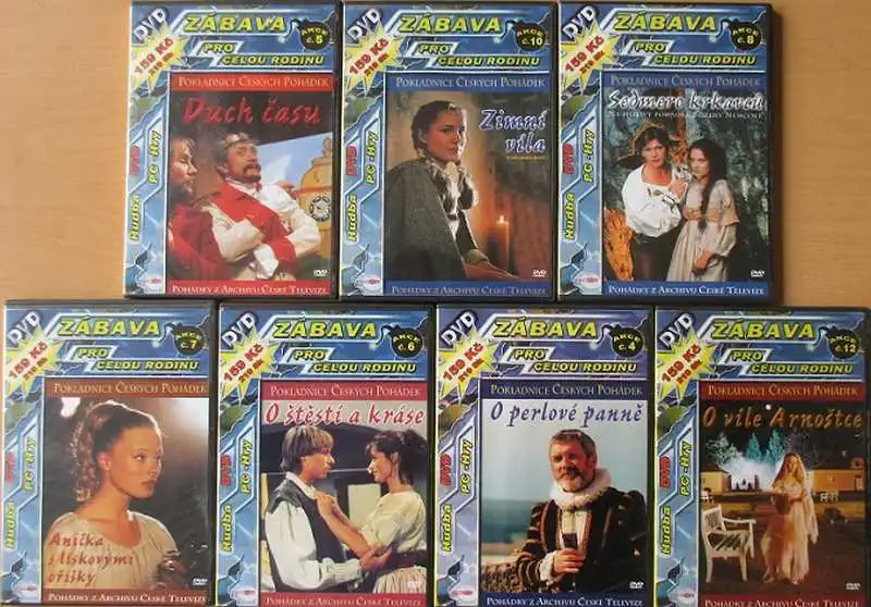 Kolekce Zábava pro celou rodinu s Českou pohádkou - 7 DVD