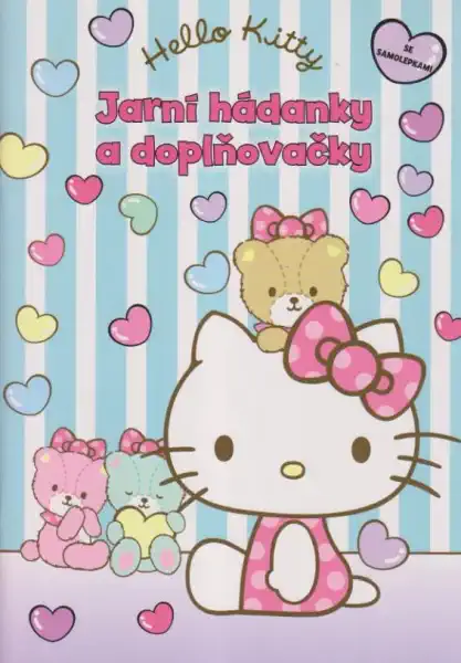 Hello Kitty - Jarní hádanky a doplňovačky
