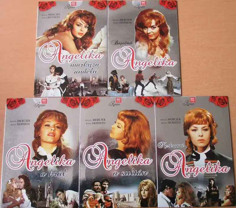 Kolekce Angelika - 5 DVD