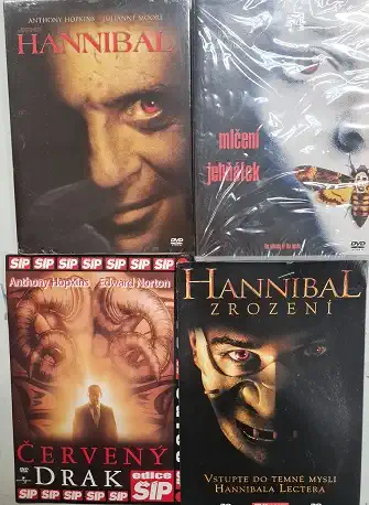 Kolekce Hannibal - 4x DVD