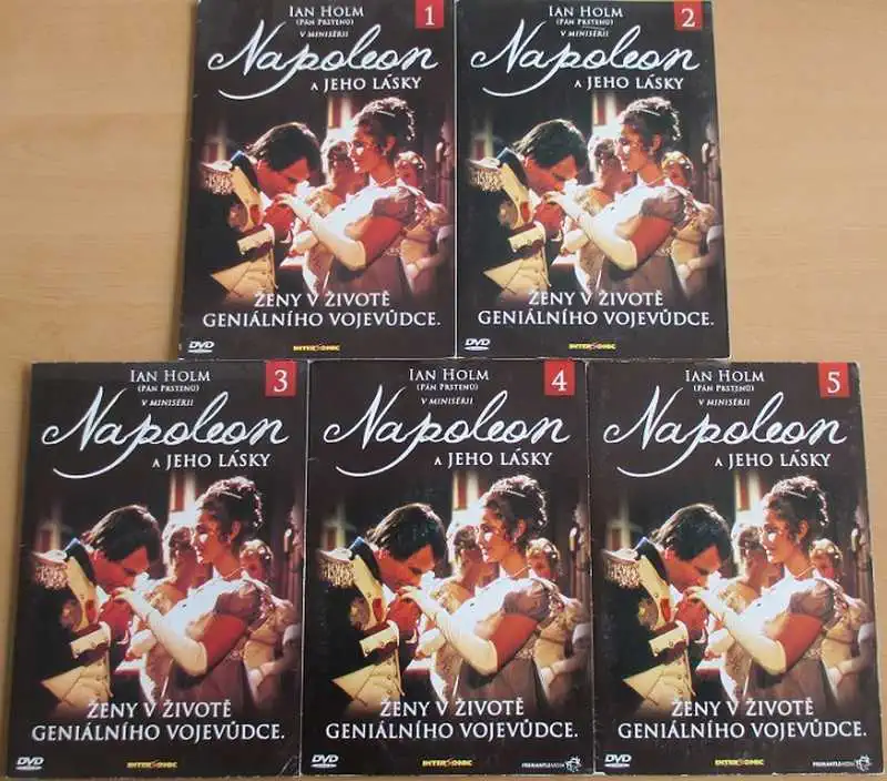 Kolekce Napoleon a jeho lásky - 5 DVD