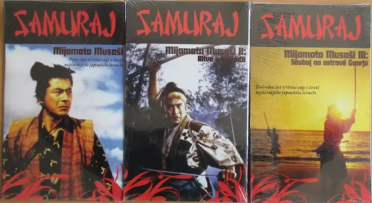 Kolekce Samuraj - 3 DVD