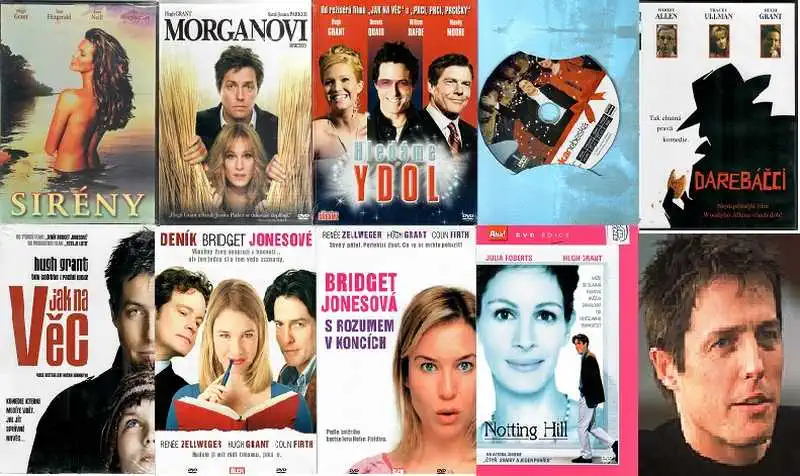 Kolekce Hugh Grant - 9x DVD