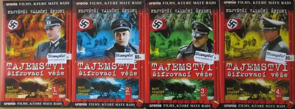 Kolekce Tajemství šifrovací věžě - 4 DVD