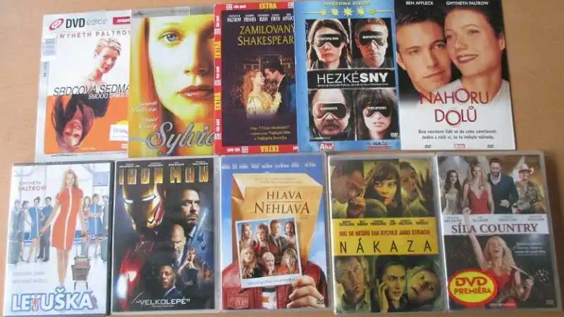 Kolekce Gwyneth Paltrow - 10 DVD
