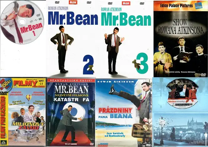 Kolekce Mr Bean - Rowan Atkinson - 8 DVD
