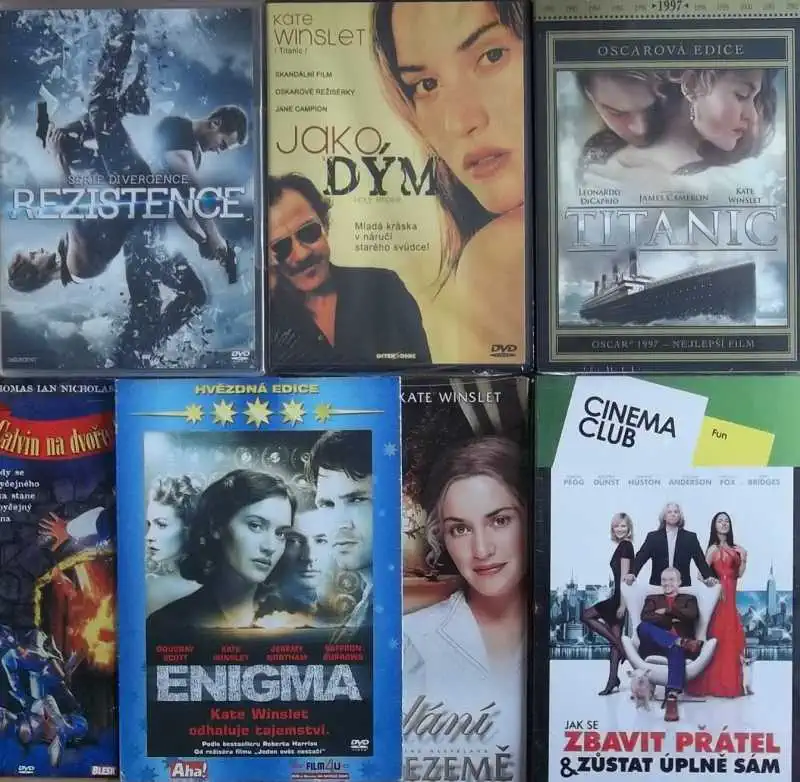 Kolekce Kate Winslet - 7 DVD