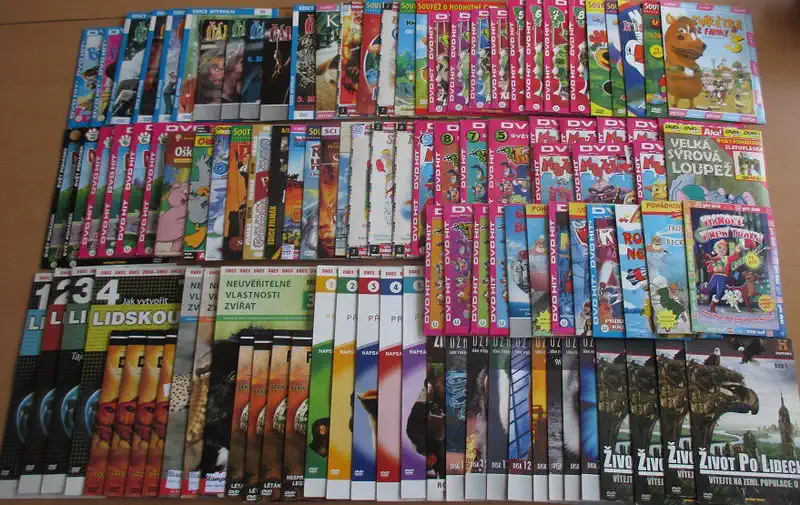 Velký akční výprodej Pohádky a přírodní dokumenty DVD