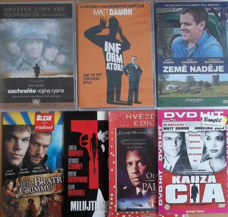 Kolekce Matt Damon - 7DVD