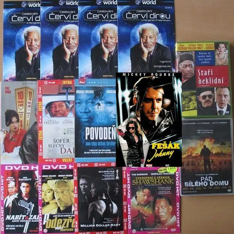 Velká kolekce Morgan Freeman - 13 DVD
