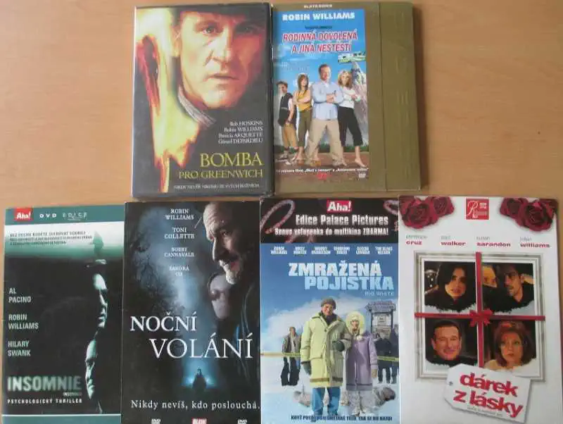 Kolekce Robin Williams - 6 DVD