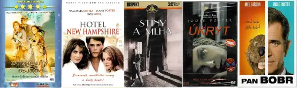 Kolekce Jodie Foster - 5 DVD