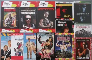 Velká kolekce Arnold Schwarzenegger - 10 DVD