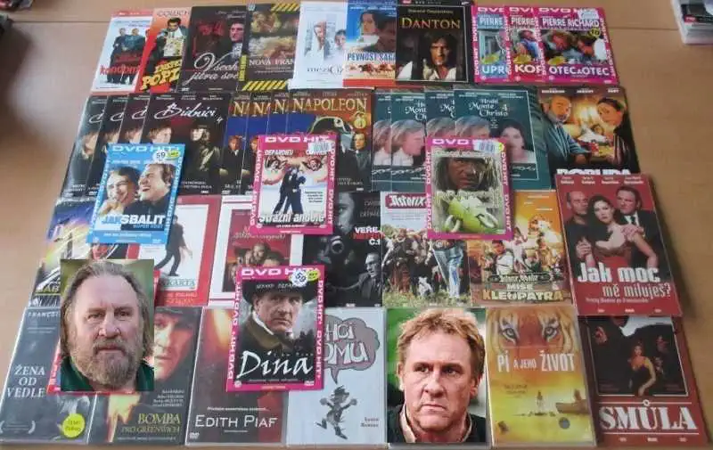 Velká kolekce Gérard Depardieu - 30 DVD