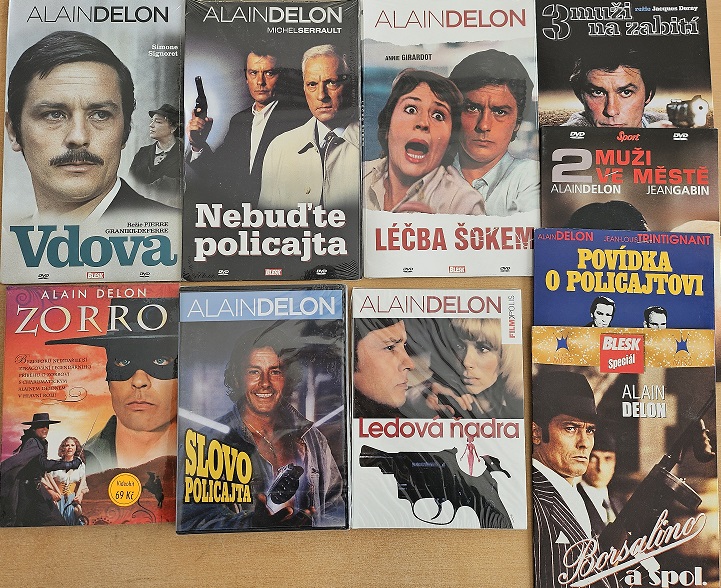 Velká kolekce Alain Delon - 10 DVD
