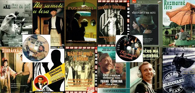 Kolekce Jiří Menzel - 15 DVD
