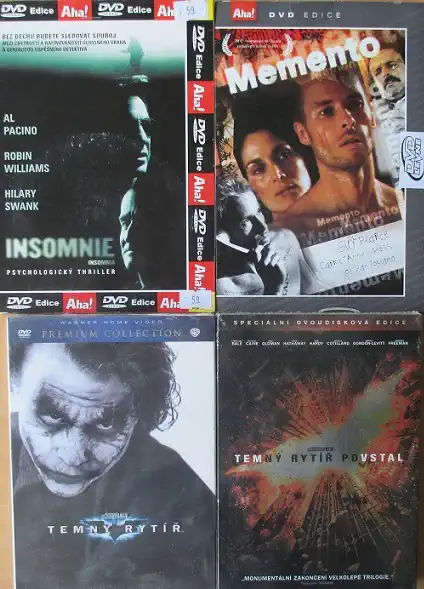 Kolekce Christopher Nolan - 4 DVD