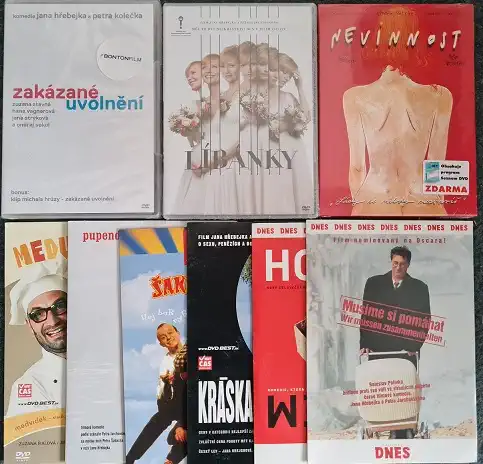 Kolekce Jan Hřebejk - 9 DVD