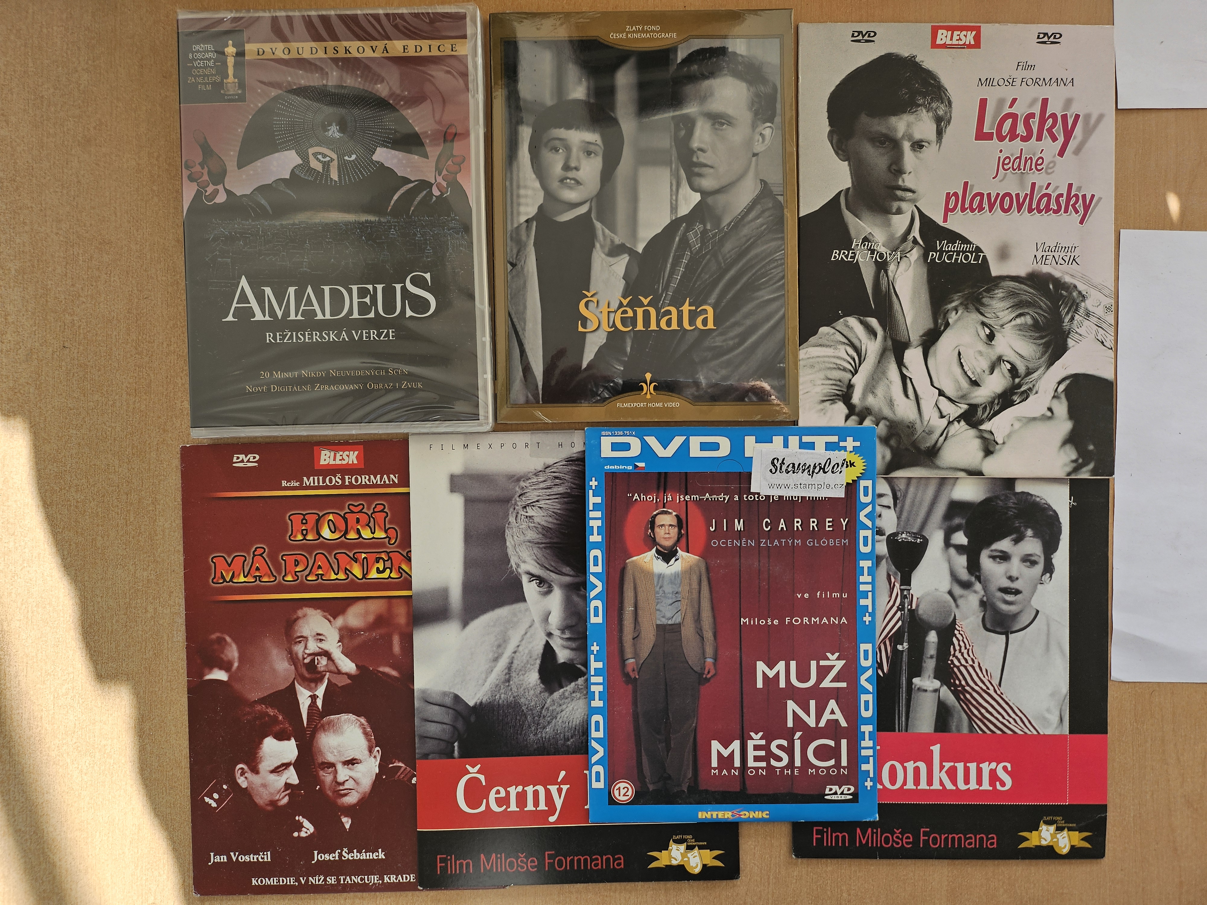 Kolekce Miloš Forman - 7 DVD