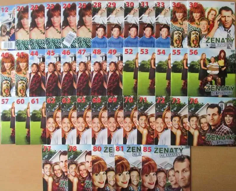 Kolekce Ženatý se závazky - 44 DVD ( Nekompletní série )