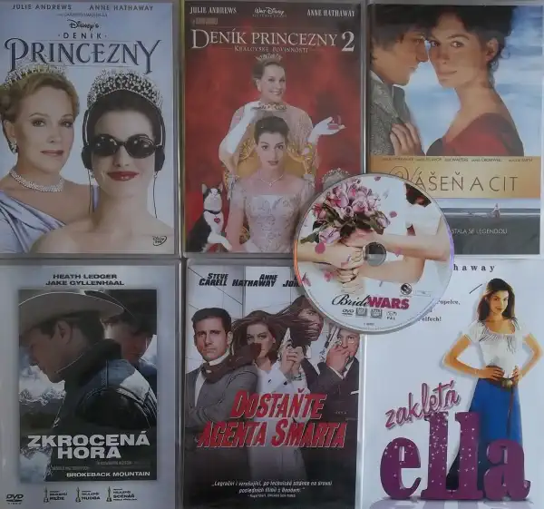 Kolekce Anne Hathaway - 7DVD