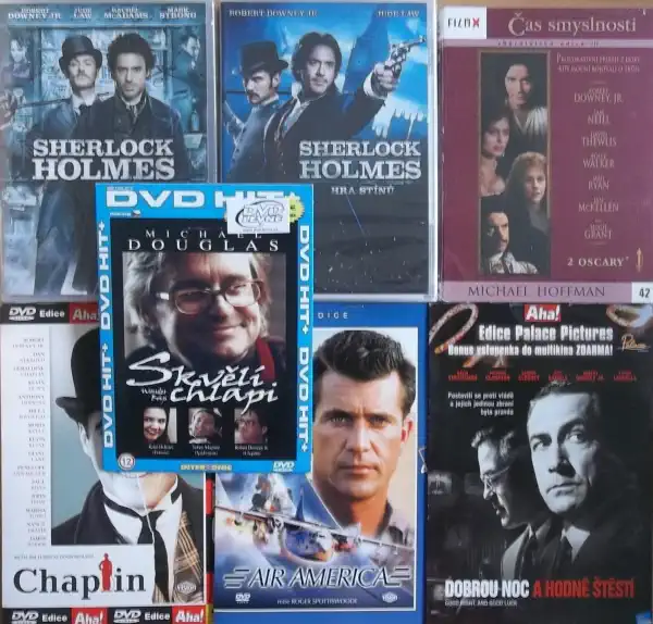 Kolekce Robert Downey Jr. - 8 DVD