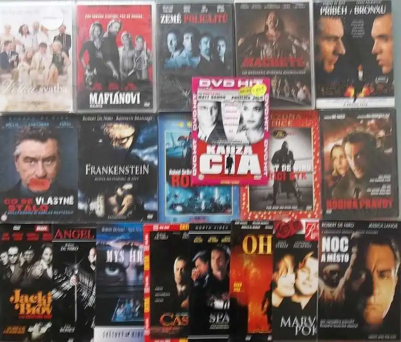 Kolekce Robert de Niro - 18x DVD