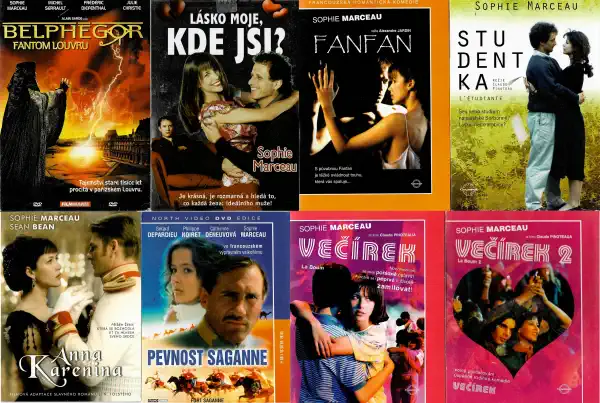 Kolekce Sophie Marceau - 8 DVD
