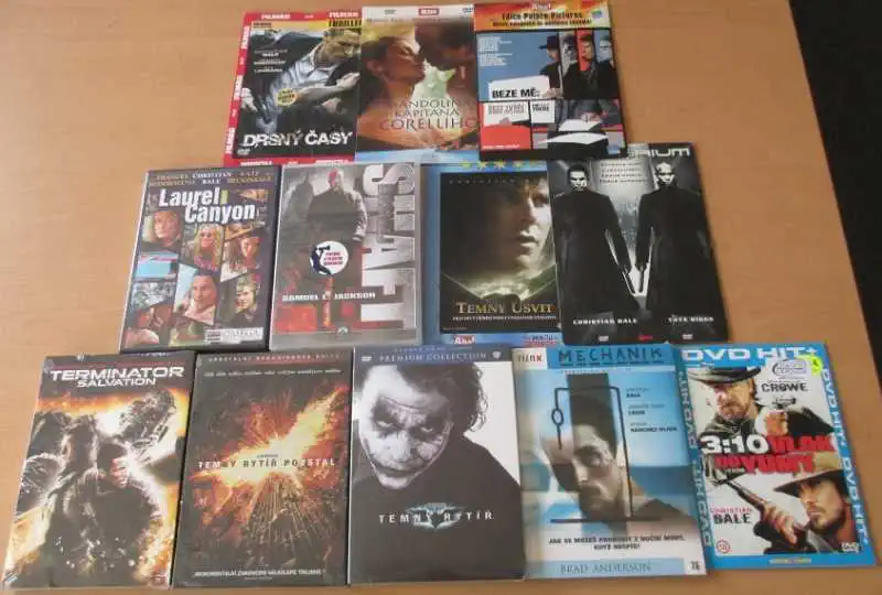 Kolekce Christian Bale - 12 DVD