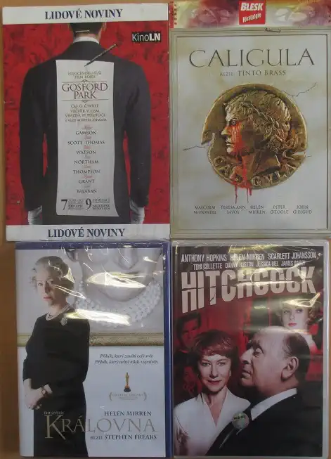 Kolekce Helen Mirren - 4 DVD