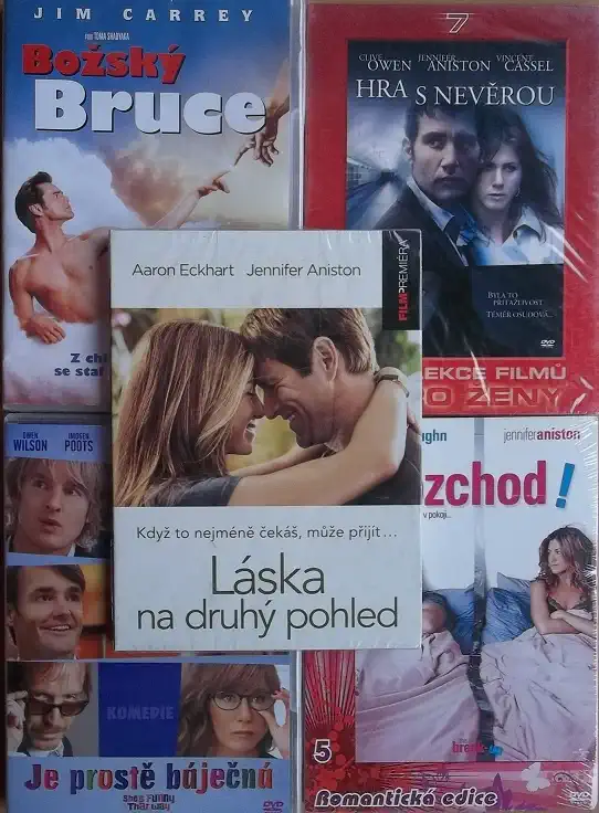 Kolekce Jennifer Aniston - 5 DVD