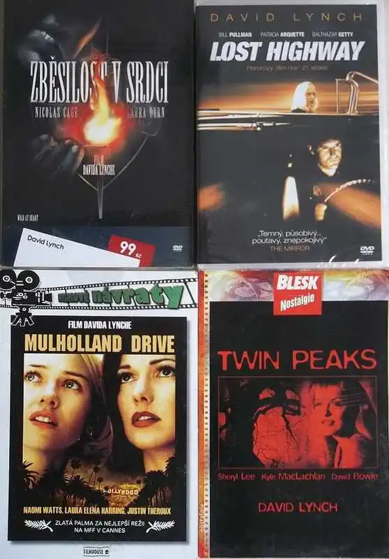 Kolekce David Lynch - 4 DVD