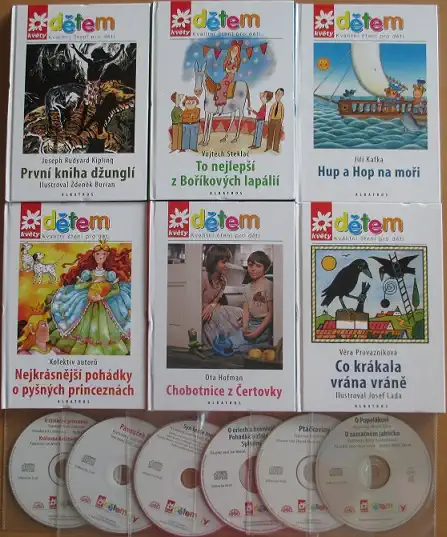 Kvalitní čtení pro děti + CD s pohádkou
