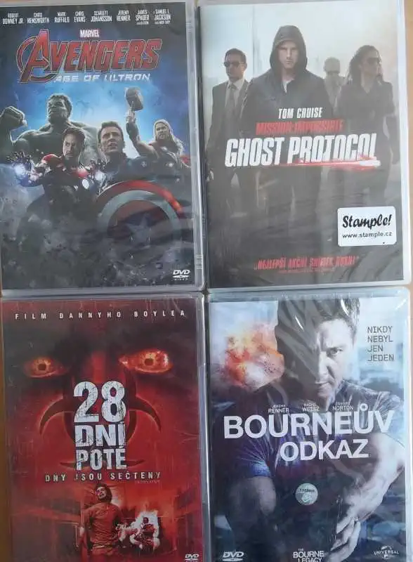 Kolekce Jerremy Ranner - 4 DVD