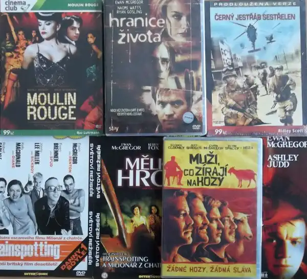 Kolekce Ewan Mcgregor - 7 DVD